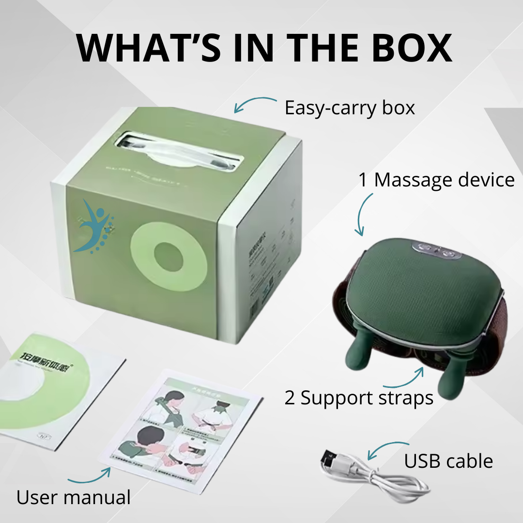 Arvona™ - Portable Neck and Back Relaxing Massager