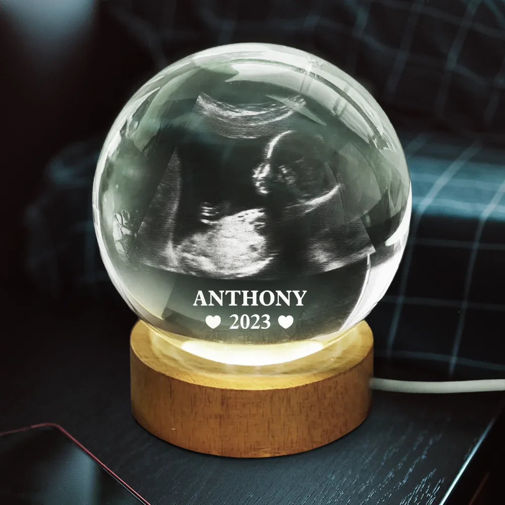 Arvona™ - Original Personalized Crystal Lamp