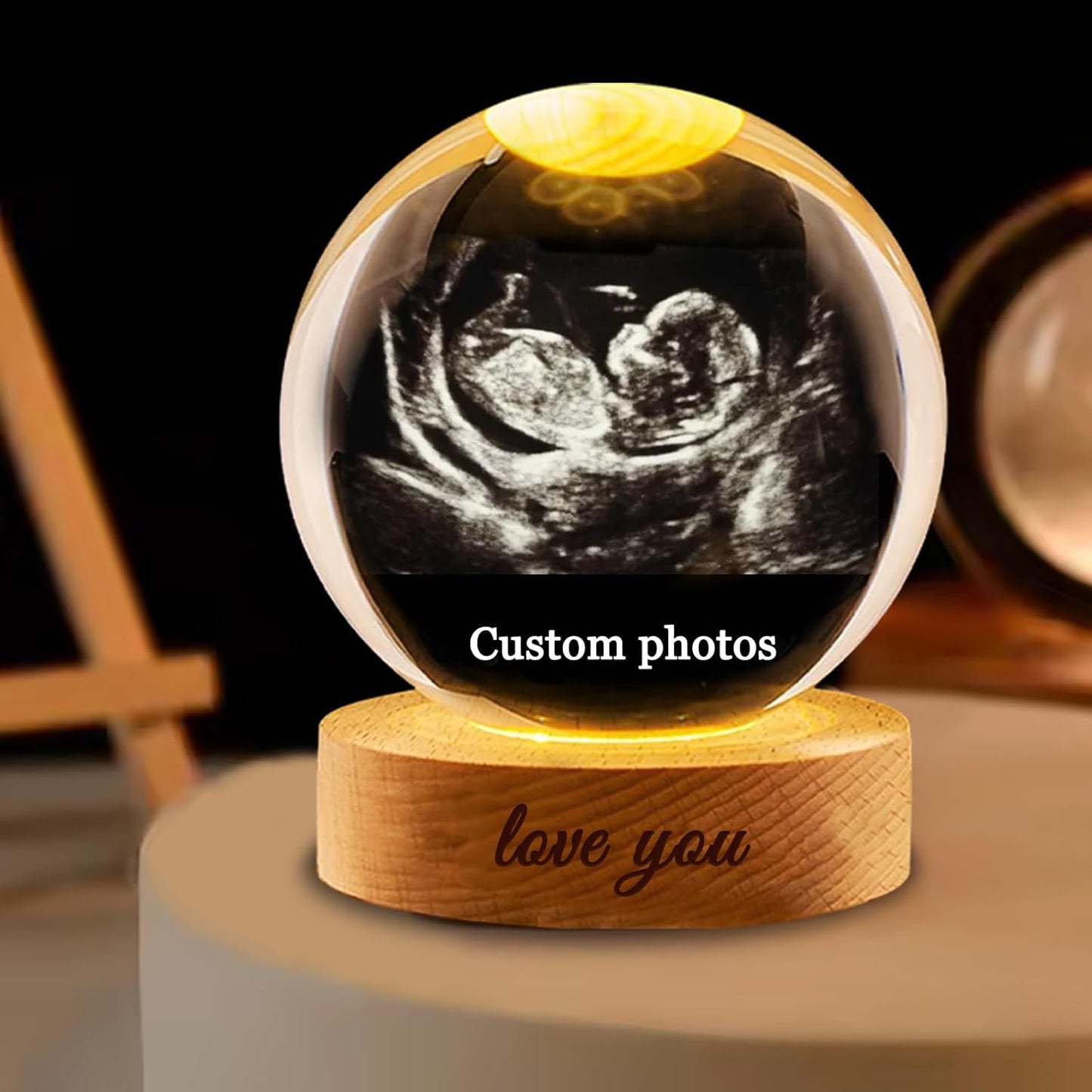 Arvona™ - Original Personalized Crystal Lamp