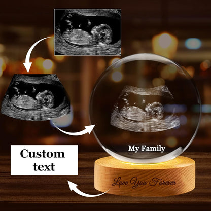 Arvona™ - Original Personalized Crystal Lamp