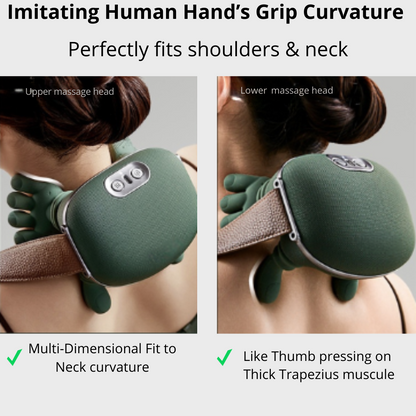 Arvona™ - Portable Neck and Back Relaxing Massager