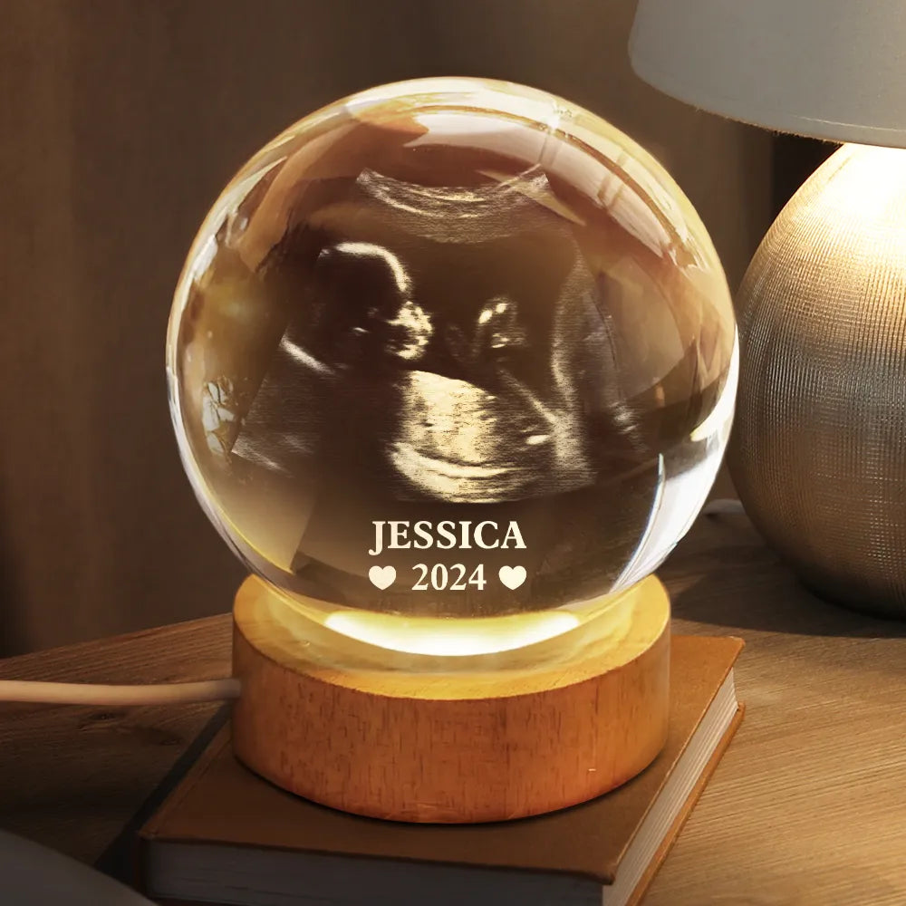 Arvona™ - Original Personalized Crystal Lamp
